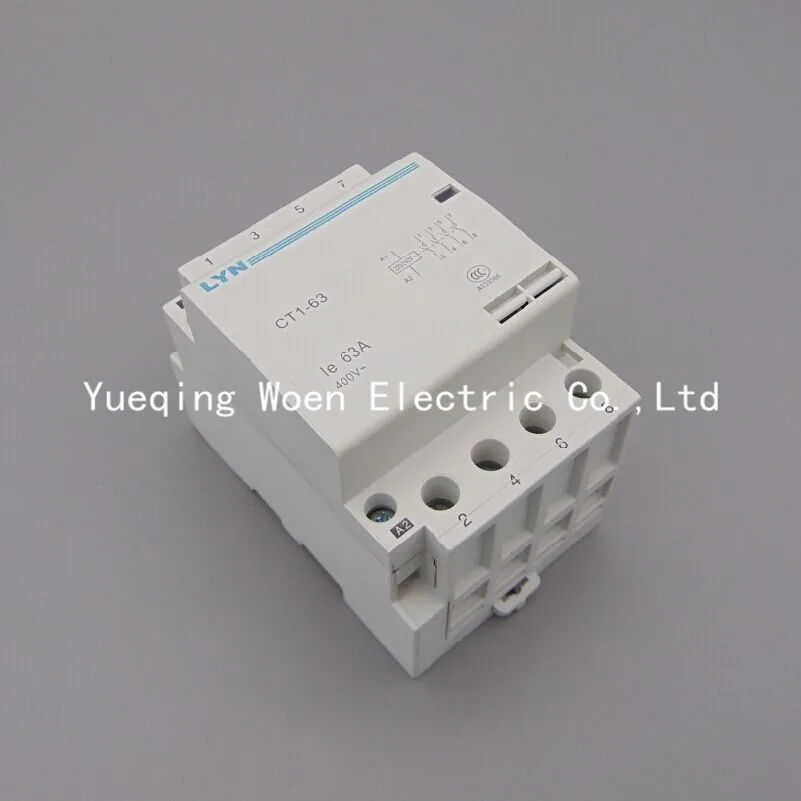 

Contactors CT1-63 40A 4P switches AC contactor 220V 4NO Household contactor LYN