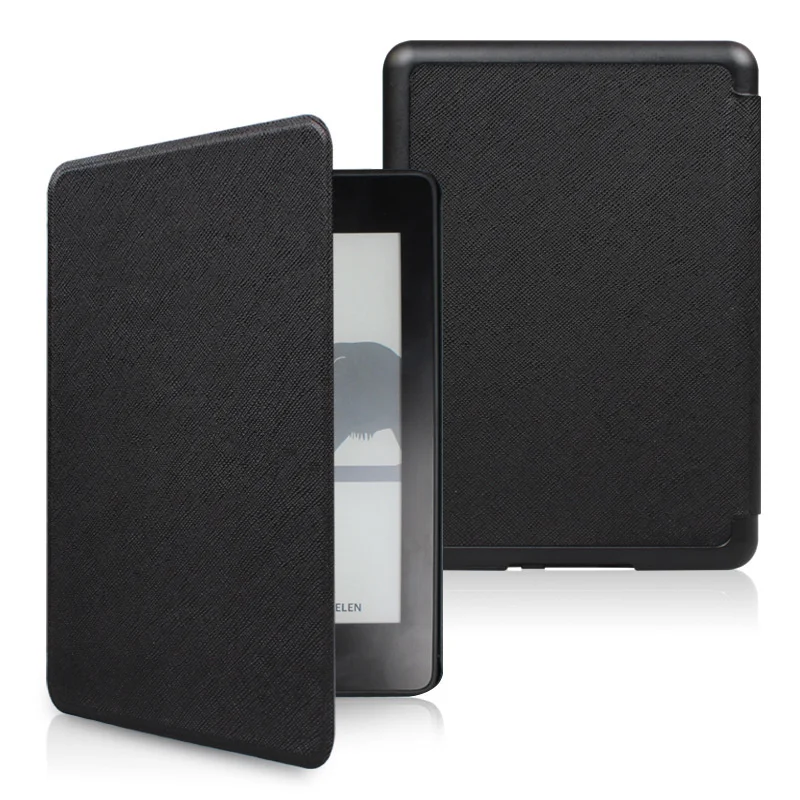 Black Чехол для Amazon Kindle Paperwhite 4 Smart Shell Cover с функцией автоматического сна для Kindle Paperwhite 10th Gen - Цвет: Black