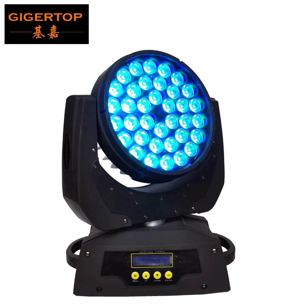 

CHINA TITPOP 36x10W Led Moving Head Wash Light No Zoom Function Cheap Price Quad Color RGBW 4IN1 Smooth Power Motor Disco/Club