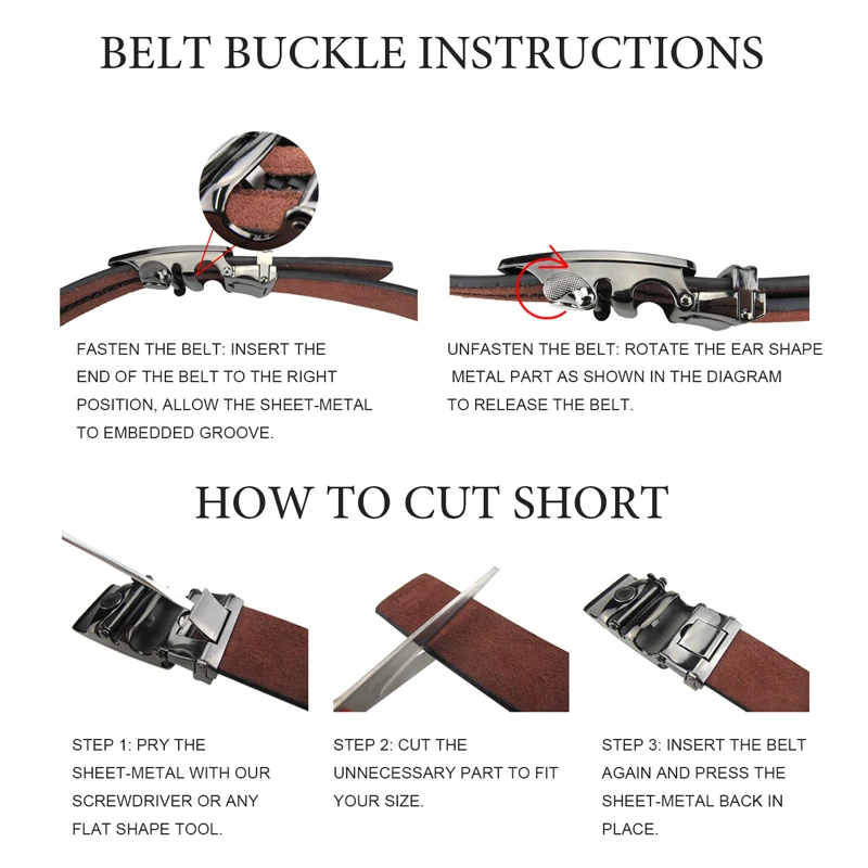 Maikun Luxury Leather Belt for Men Original Designt Ostrich Grain Automatic Buckle Belt Ceinture Homme Cinto Masculino
