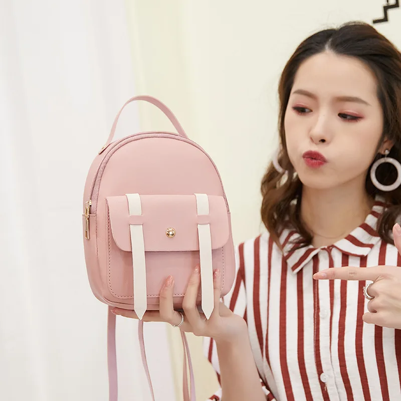 Женский мини рюкзак сумка на плечо брендовые модные ручные сумки детский