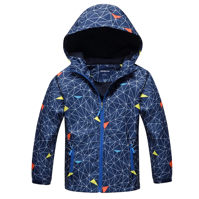 

New Fashion Spring Autumn Children Outerwear Jackets Sport Kids Coats Double-deck Waterproof Windproof Boys Brand Jackets