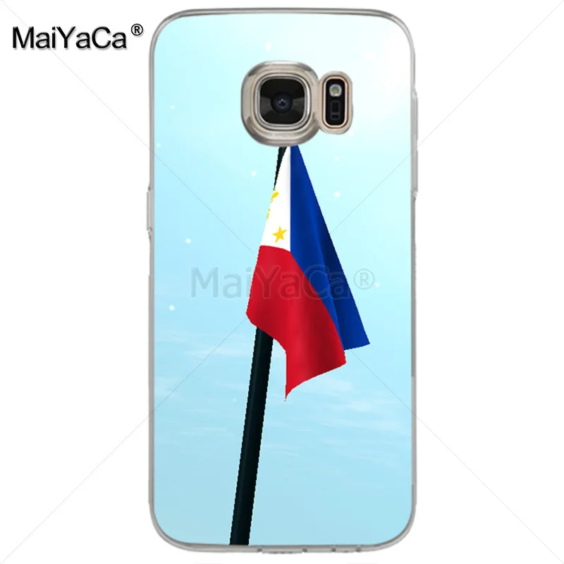 MaiYaCa флаг Филиппин Аравии Мягкий ТПУ чехол для телефона samsung galaxy s7 s6 edge plus s5 s9 s8