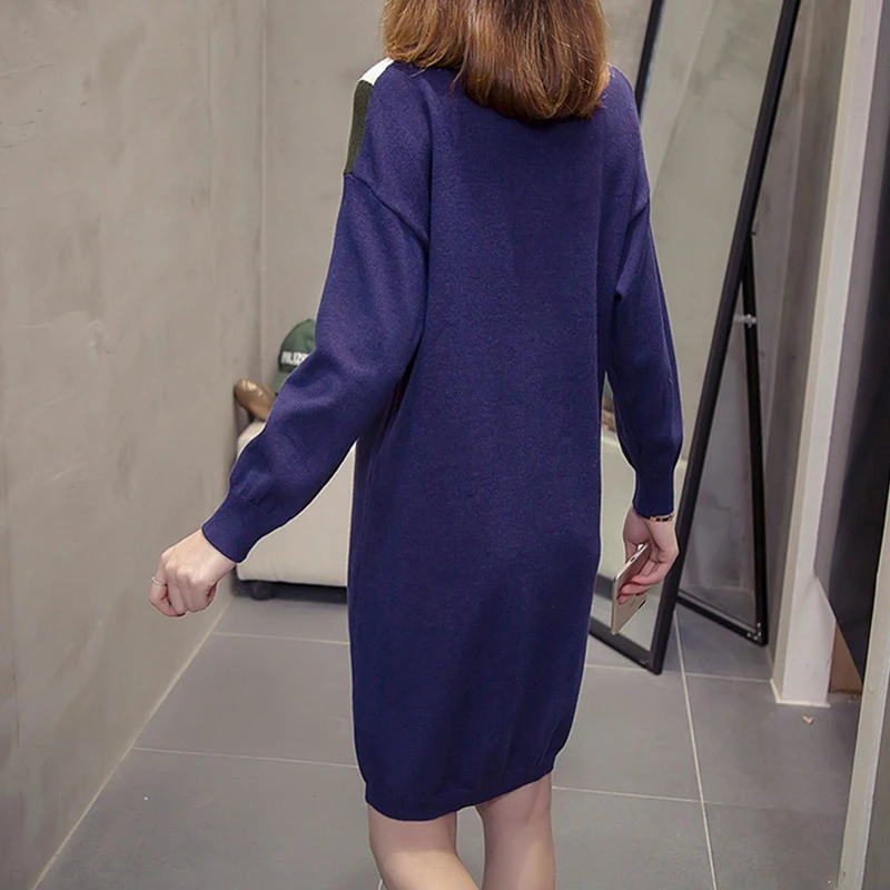 Type Long Women Plus Size Loose Sweaters Casual Female OL Elegant Ladies Clothing | Женская одежда
