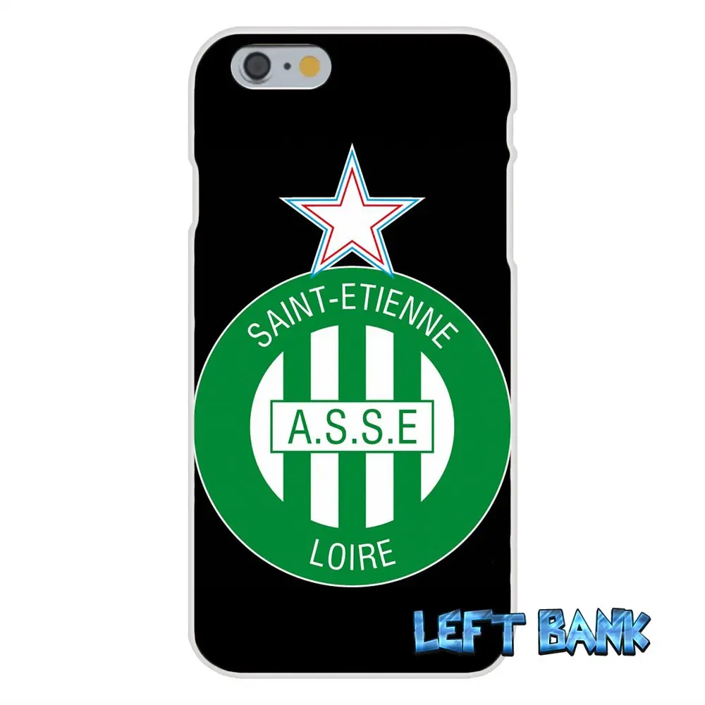 For Samsung Galaxy Note 3 4 5 S4 S5 MINI S6 S7 edge ASSE Saint Etienne Loire Logo Soft Silicone TPU Transparent Cover Case | Мобильные