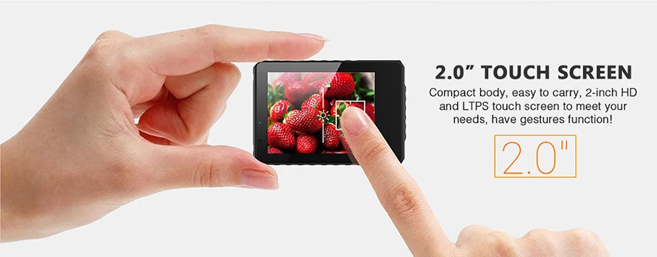 4K WI-FI Спортивная Экшн-камера Камера SOOCOO S100 Pro HD Водонепроницаемый DV видеокамера 20MP 170 градусов Широкий формат 2 дюймов ЖК-дисплей 2,4 ГГц пульт дистанционного управления
