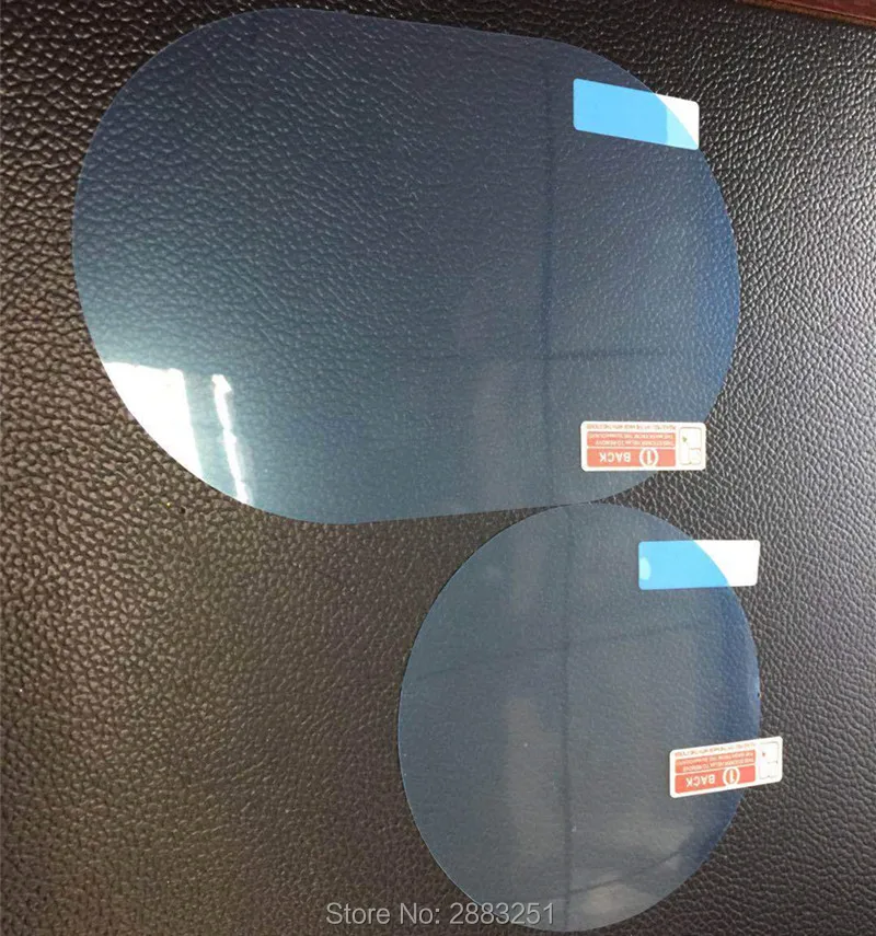 2 шт. автомобильный мотоцикл зеркало заднего вида непромокаемая пленка наклейка