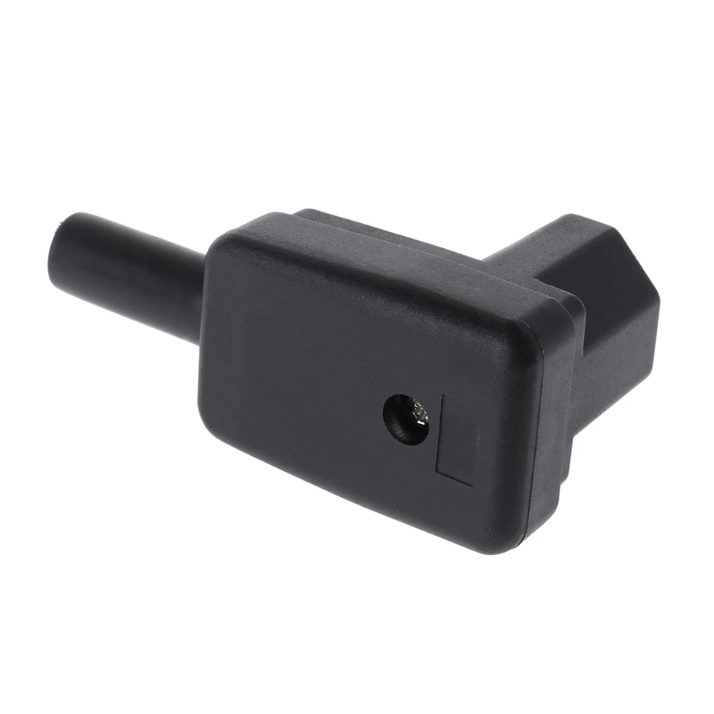 

90 Degree Angled IEC 320 C13 Female Plug AC 10A 250V Power Cord Cable Connector