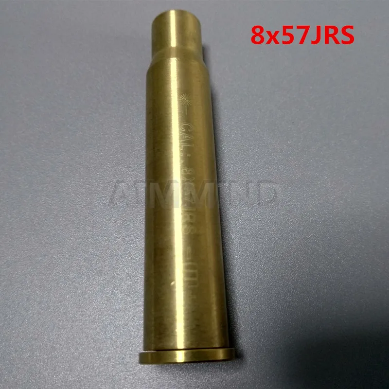 CAL 8X57 отверстие прицеливание с помощью коллиматорного прицела латунный материал Картридж красный лазерный Диаметр Sighter для охотничьего ружья наружные аксессуары