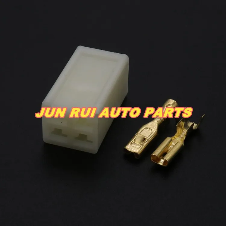 

10pcs/lot electrical wire connector terminal 4 pin cable plug male female car connector kit crimp automotive ABS