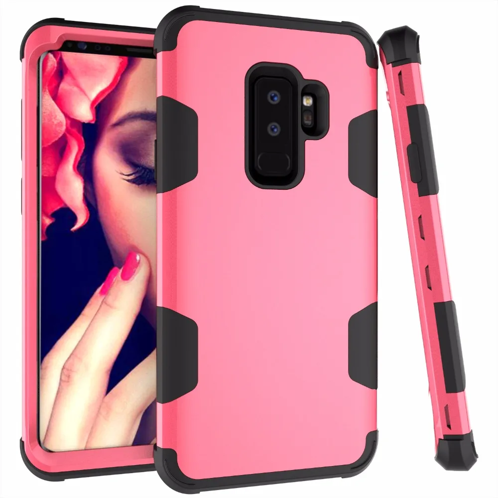 Чехол для телефона для samsung Galaxy S10 S10 Plus чехол s Броня PC задний Чехол ТПУ силикон бампер Note 9 8 S9 S8 чехол противоударный чехол