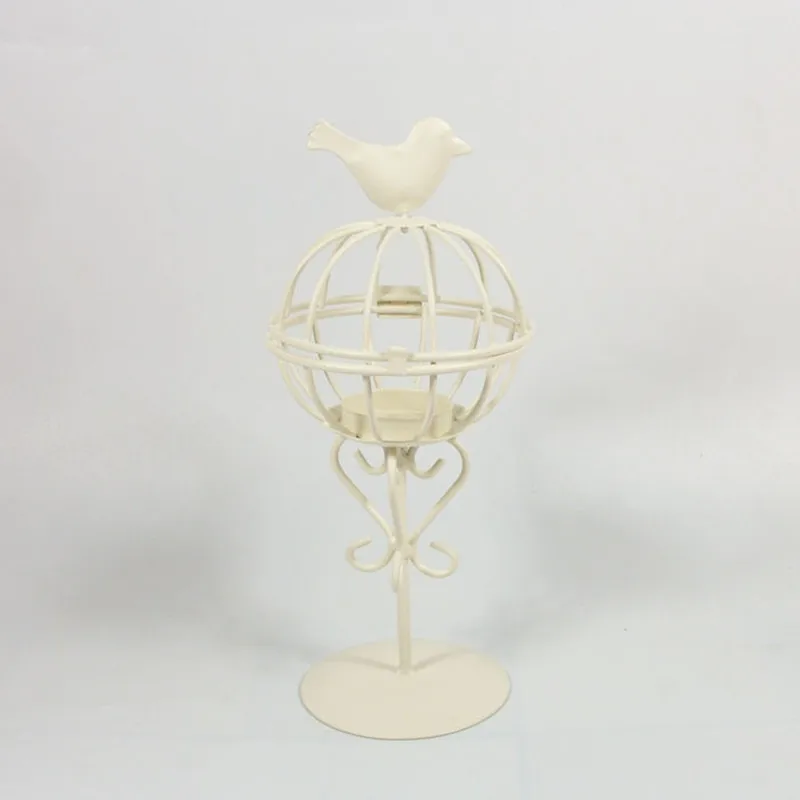 Подсвечник ASFULL в виде птичьей клетки железная дизайнерская подсвечник