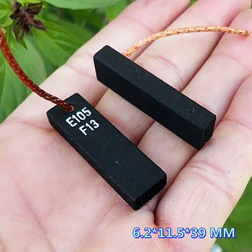 1 пара угольные щётки а также смазывайте механизм щетки для чистки пылесоса 6 2*11