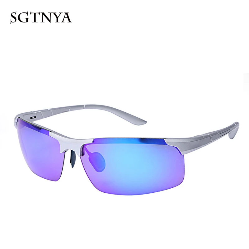

New fashion sports sunglasses men and women polarized glasses Europe and the United States trend personality sunglasses UV400