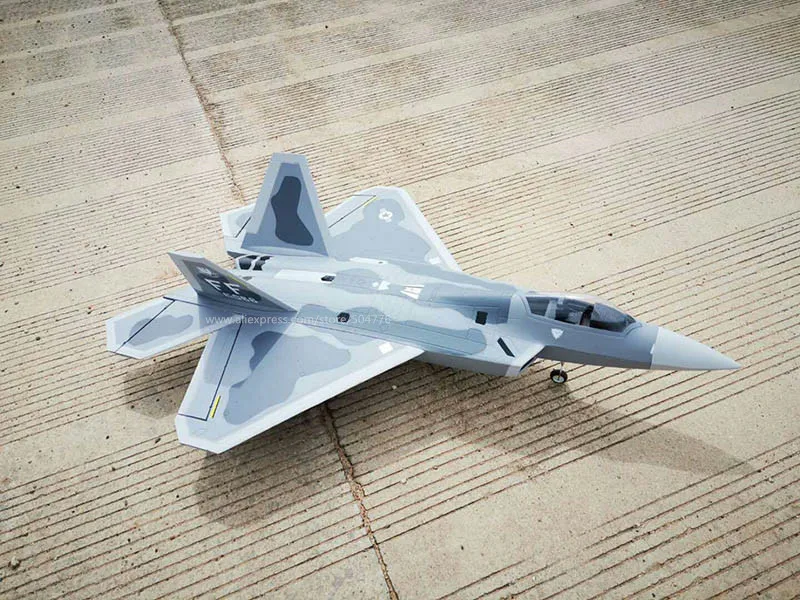 F-22 Раптор размах крыльев 850 мм одиночный 70 edf jet F22 RC самолет PNP версия | Игрушки и