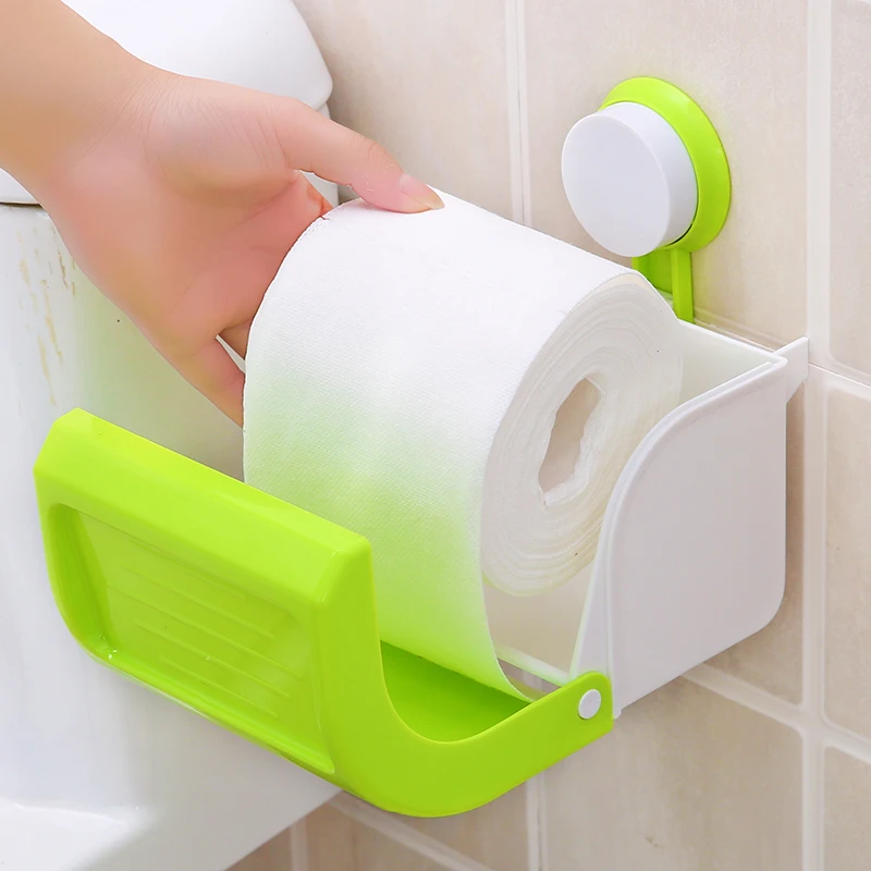 Держатель для полотенец из АБС пластика на присосках|bathroom accessories|paper towel rackpaper rack |