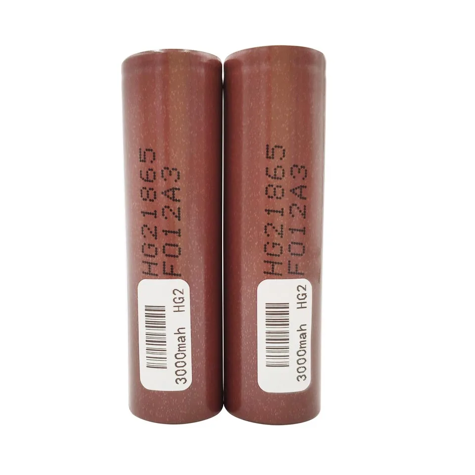HG2 аккумулятор 18650 батарея 3000mah 3 7 V литий ионная аккумуляторная 20A мощность