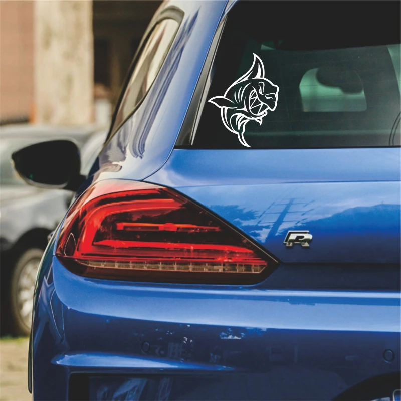 Рыболовная наклейка с именем умная рыба постеры для рыбалки виниловые настенные