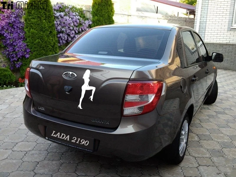 Tri Mishki HZX685 #20x7 6 см пикантные в виде танцующей девочки с автомобиль Стикеры Авто