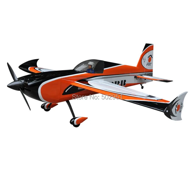 Slick 91 дюймовый 60CC бензиновый двигатель самолета/модель самолета с дистанционным