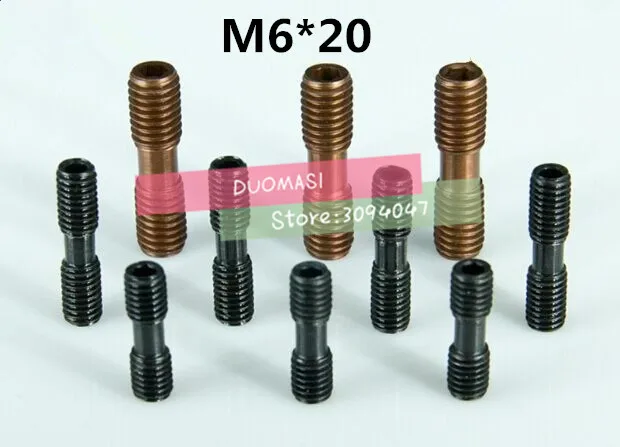 

Free Delivery 10pcs Clamp Screw ML0620 CNC Tools Spare Screw Double screw