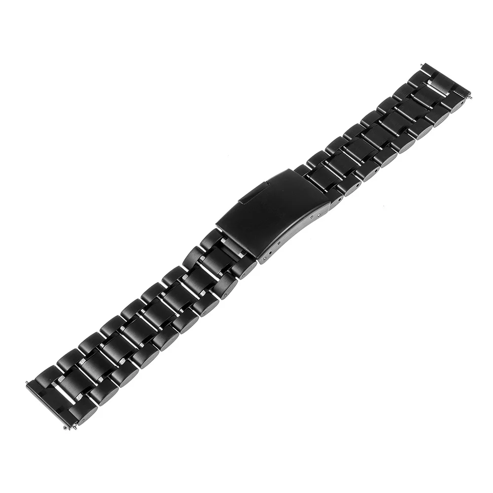 

22mm Quick Release Watch Band +Tool for Samsung Gear S3 Classic / Frontier Stainless Steel Strap Link Belt Bracelet Black Silver