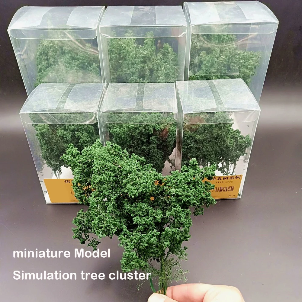 miniature Scenario model Simulation tree cluster Sand Table DIY Material Train Military Scene scale models Landscapes | Игрушки и хобби