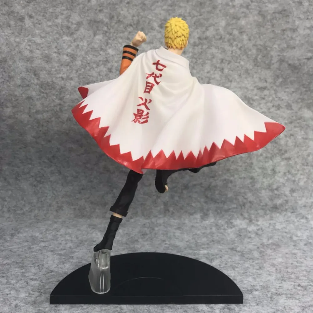 Аниме 25 см Boruto Naruto Next Generations Uzumaki Figure Seventh Hokage Ver. ПВХ Фигурки Коллекционная модель