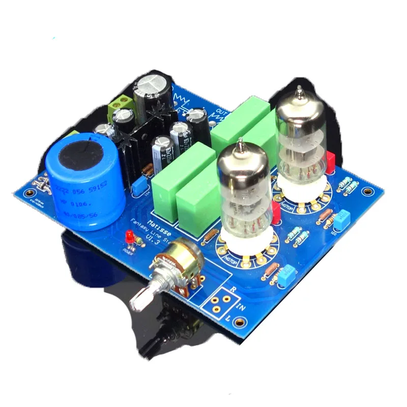 Плата усилителя трубки Matsus 6N3 /6H3n комплект DIY|tube preamplifier|6n3 tubepreamplifier board |