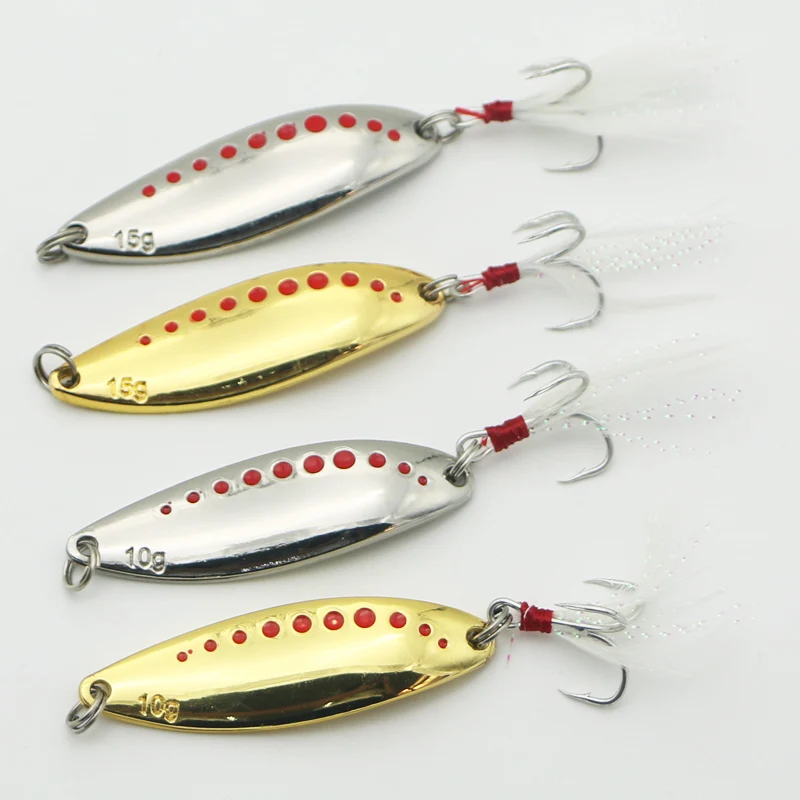 Два цвета золота и серебра. Ложная приманка/дорога. И блестками./10 грамм 15 грамм.