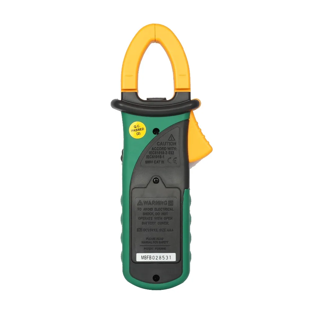 MATECH MS2208 гармонический измеритель мощности клещи тест er мультиметр Trms Напряжение Ток Мощность фазовый угол тест