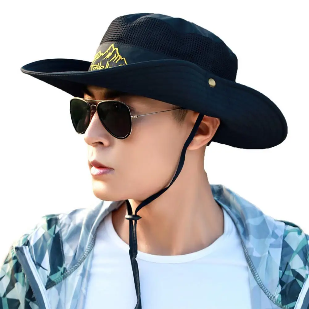 Крутая Мужская Уличная рыболовная шляпка в западном стиле мужская Кепка от