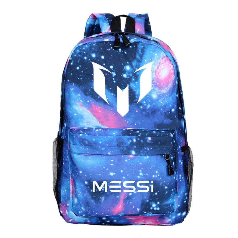 Школьные сумки для мальчиков и девочек Messi красивый школьный рюкзак подростков