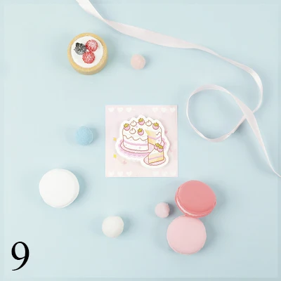 30 шт милые канцелярские наклейки s Kawaii Единорог наклейки для торта пуля бумага для журнала стикер для детей DIY Скрапбукинг ежедневник, альбомы - Цвет: 9