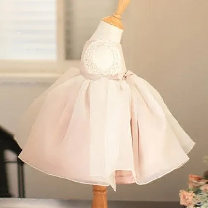 Fashion Kids Sleeveless Lace Ruffles Princess Dress for Girls Children Party Gown Flower Wedding Pearl Tassels | Детская одежда и