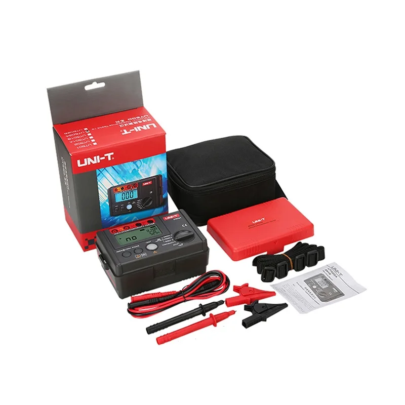 UNI T UT501A 1000V Megger Измеритель сопротивления заземления тестер Бесплатная доставка