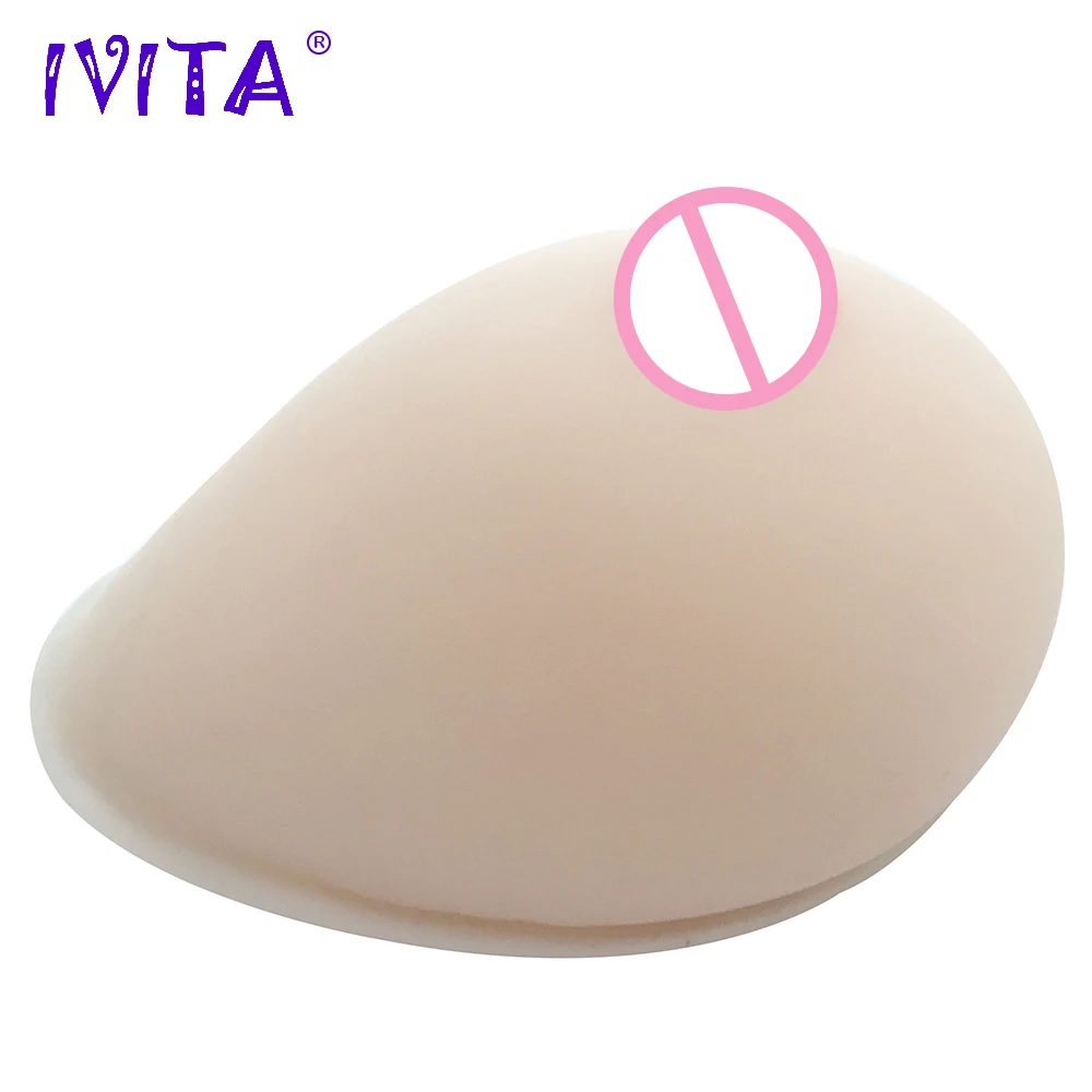 IVITA 3200 г/пара белый реалистичный силиконовый бюстгальтер для груди накладные