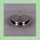 Новые роскошные блюда, набор из нержавеющей стали для причастия, круглая поднос, тарелка для хлеба, корона, десять перекрестных крышек, христианская церковь