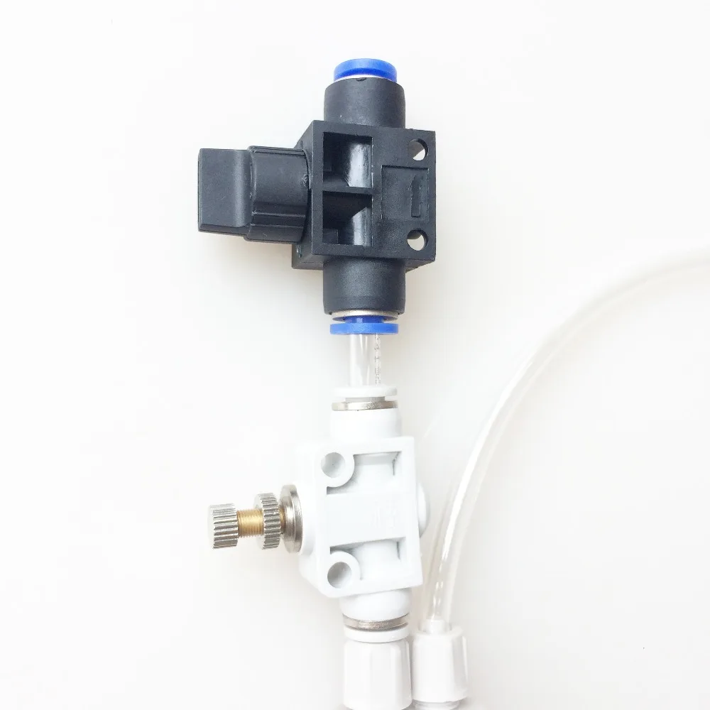1 компл. Белый DIY аквариум посаженный бак CO2 системы Pro трубка клапан Guage крышка бутылки Комплект Калибр генератор