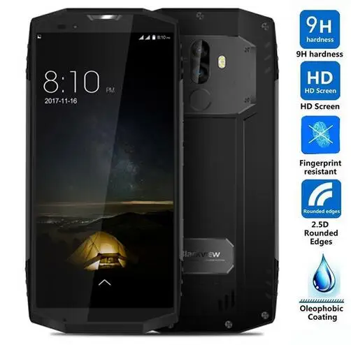 2.5D Закаленное стекло для Blackview BV9000 профессиональная защитная пленка