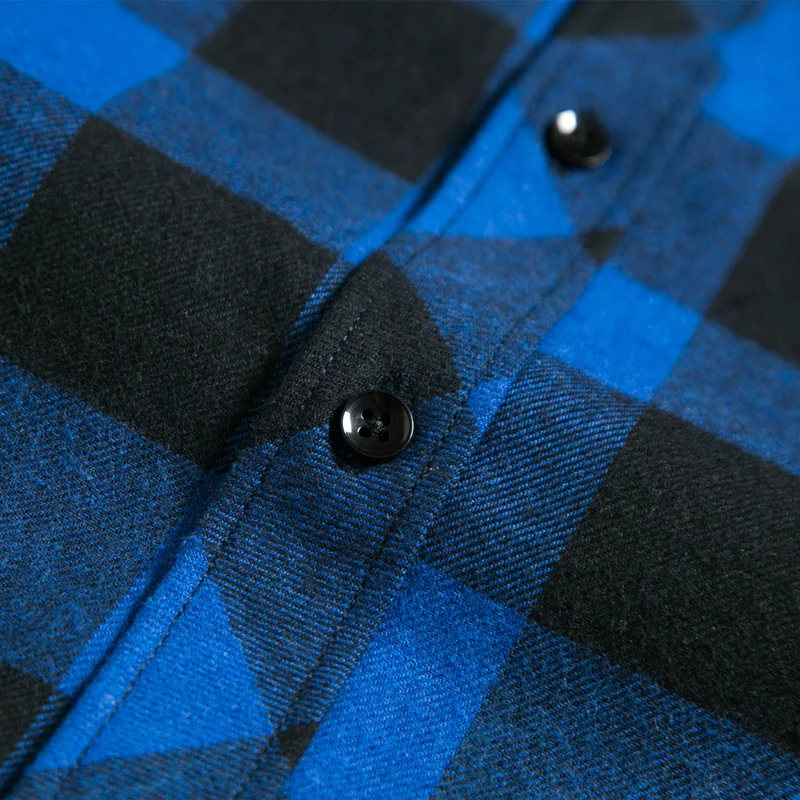 Новинка 2019 Мужская Фланелевая рубашка в клетку приталенная мягкая удобная