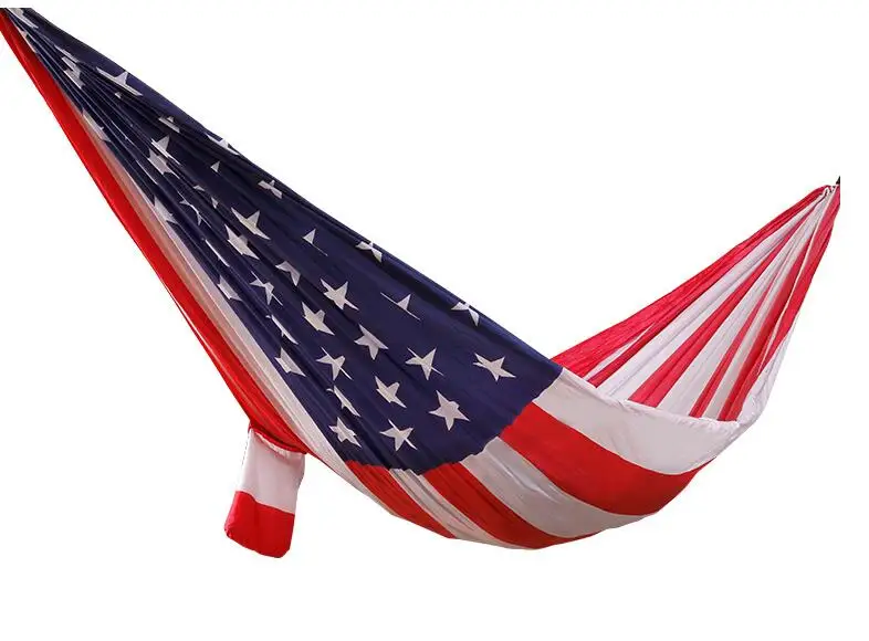 Parachute cloth hammock Outdoor Camping Park Indoor swing full print double free shipping | Мебель