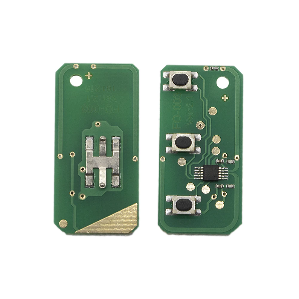 Складной автомобильный ключ WhatsKey с 3 кнопками 315/433 МГц 4D60Chip пульт дистанционного