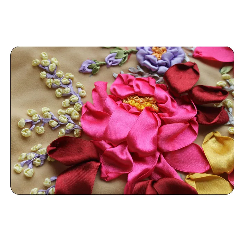 Набор для вышивки 3D в виде Розы|diy embroidery|stitch 3dstitch pillow |
