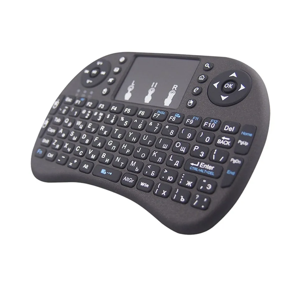 Беспроводная Клавиатура Сенсорный Rii I8 Мини 2.4 ГГц Беспроводной Air Mouse Android withbattry
