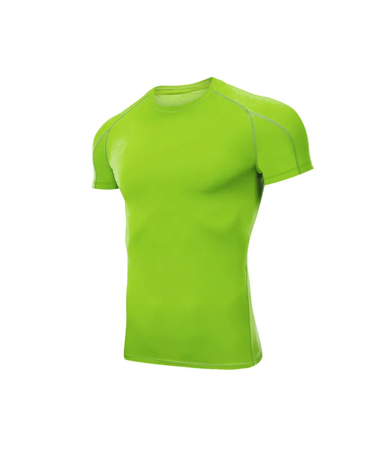 15 Colors Running T-shirt New Pro Fitness Wear Summer Men Quick Dry Cycling Top Gym Shirt Bike Jersey Running Clothing - Цвет: 13
