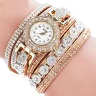 Новый бренд CCQ браслет часы модные повседневные Аналоговые Кварцевые женские Стразы часы браслет часы подарок Relogio Feminino # W