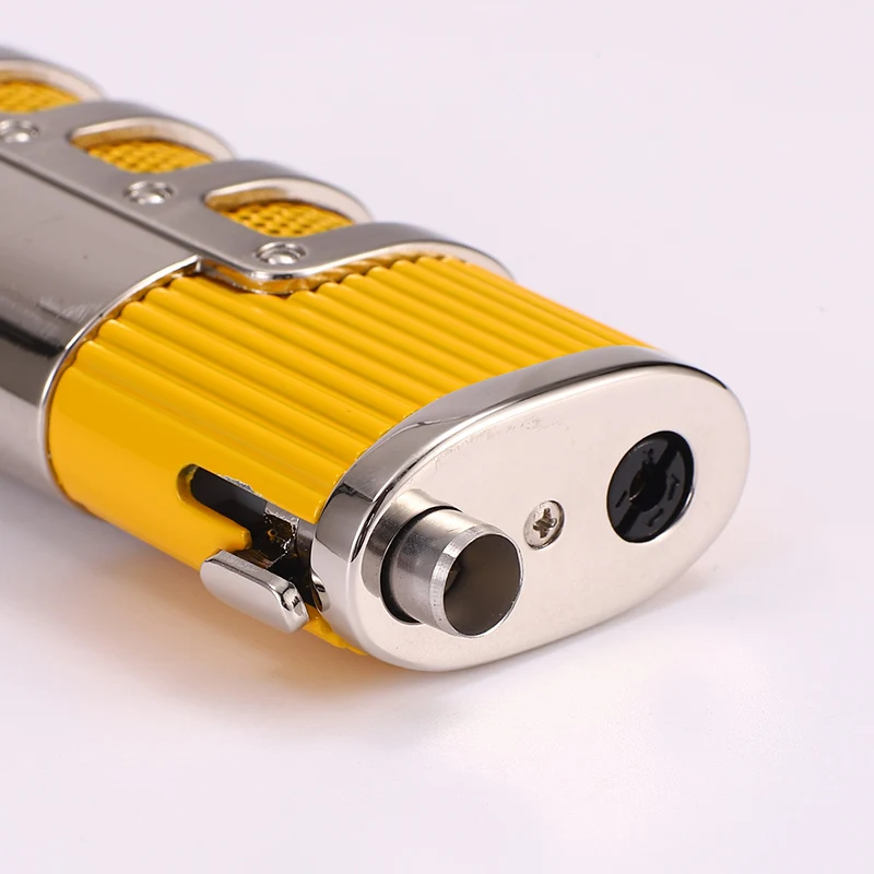 COHIBA нержавеющая сталь металлическая коробка для сигар резак ветрозащитный 3 Jet