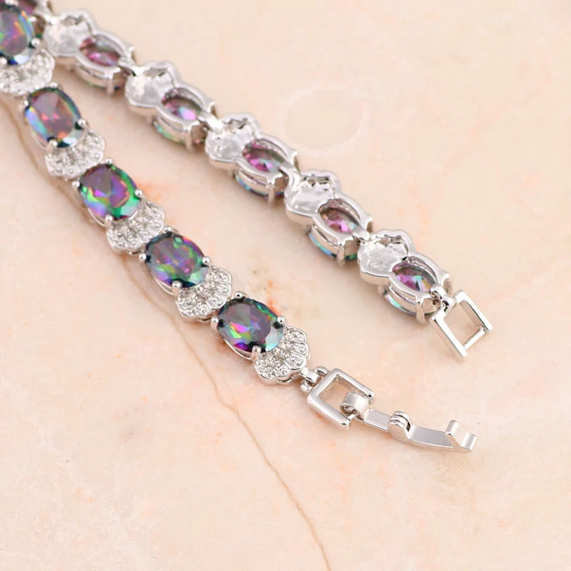 Роскошные браслеты ROLILASON для женщин Превосходное качество Серебряный Мульти