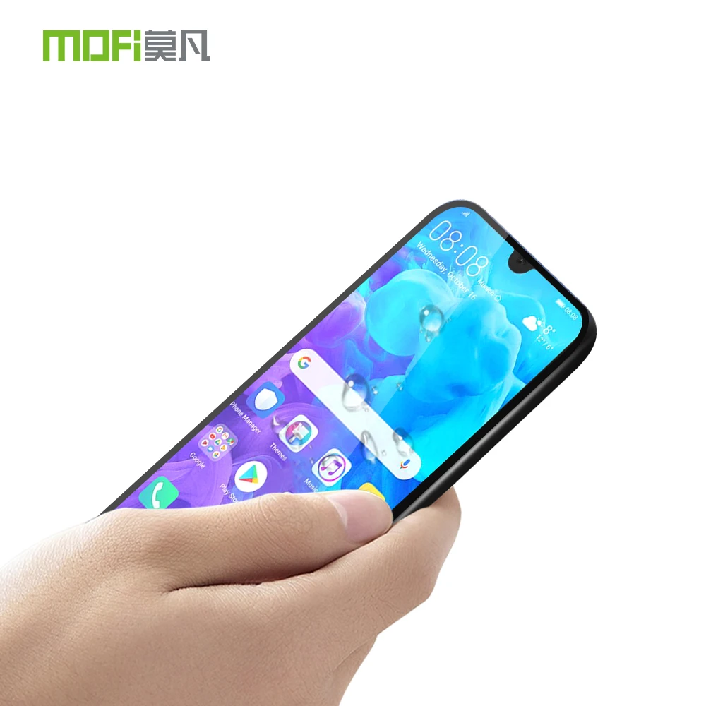 MOFi Huawei Y5 2019 закаленное стекло 2.5D полное покрытие Закаленное пленка для huawei Honor 8S